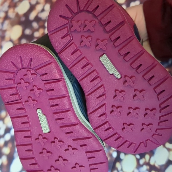 Merrell snow storm junior berry navy winter boots size 4M - Picture 5 of 7